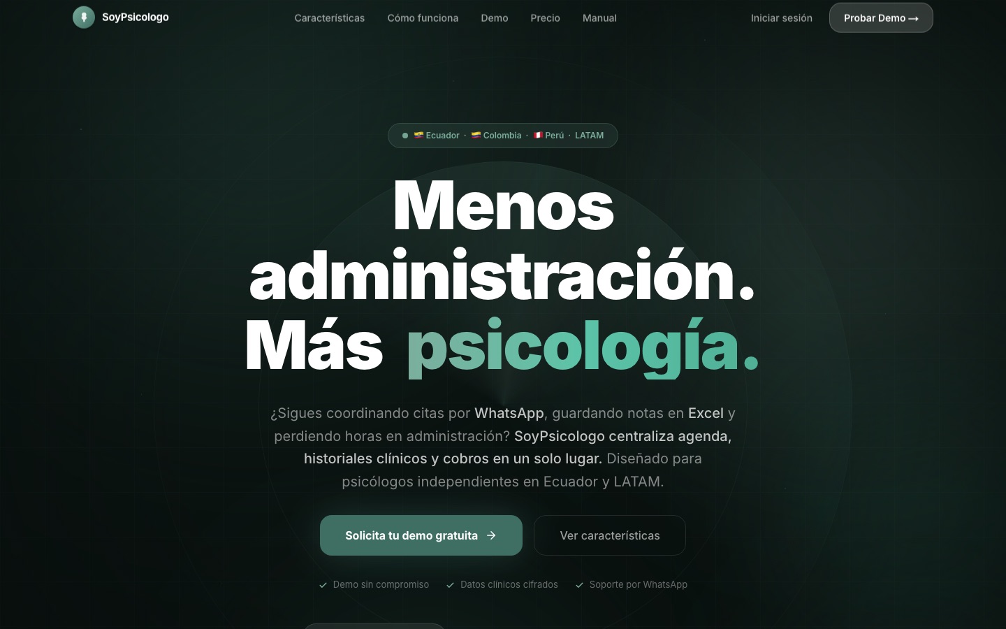 Web de SoyPsicólogo
